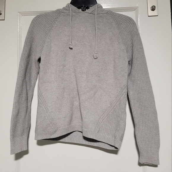 Rachel Zoe Gray Hooded Hoodie Sweater Size XS - Picture 1 of 5